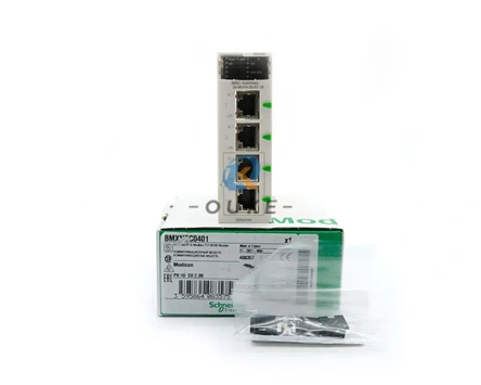 Schneider Ethernet Module Programmable PLC Ethernet Modicon M340 BMXNOC0401 Schneider Ethernet Modicon EtherNte/IP & Modbus TCP M340 Module